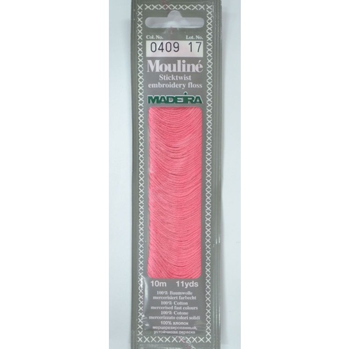 MADEIRA Mouline Colour 0409 Stranded Cotton Embroidery Floss 10m