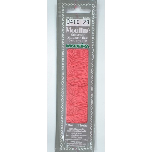 MADEIRA Mouline Colour 0410 Stranded Cotton Embroidery Floss 10m