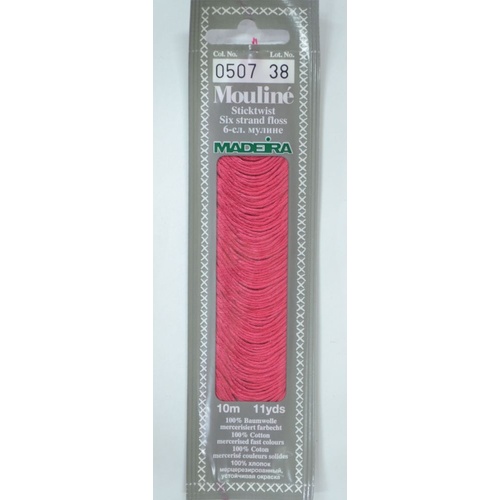 MADEIRA Mouline Colour 0507 Stranded Cotton Embroidery Floss 10m