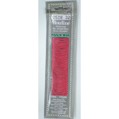 MADEIRA Mouline Colour 0508 Stranded Cotton Embroidery Floss 10m