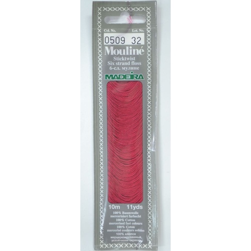 MADEIRA Mouline Colour 0509 Stranded Cotton Embroidery Floss 10m