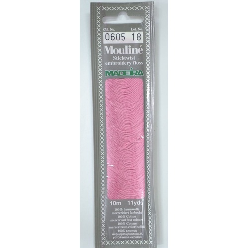 MADEIRA Mouline #0605 Stranded Cotton Embroidery Floss 10m