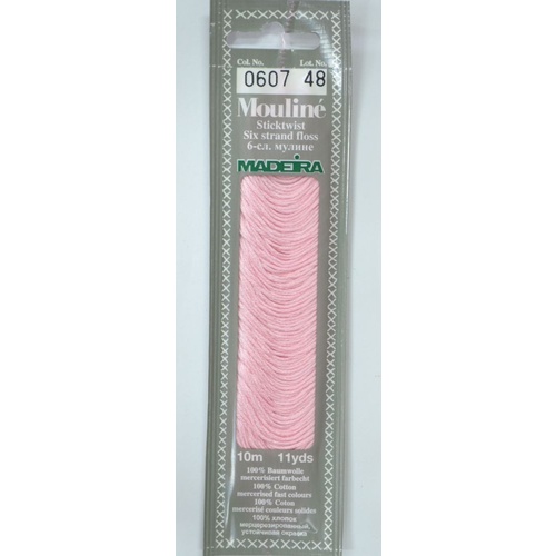 MADEIRA Mouline Colour 0607 Stranded Cotton Embroidery Floss 10m
