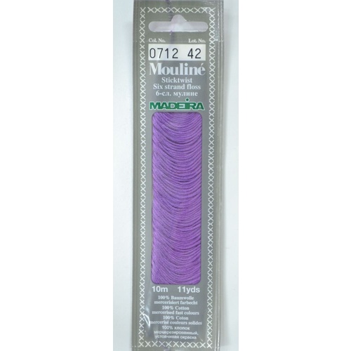 MADEIRA Mouline Colour 0712 Stranded Cotton Embroidery Floss 10m