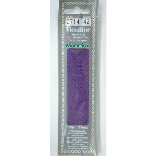 MADEIRA Mouline Colour 0714 Stranded Cotton Embroidery Floss 10m
