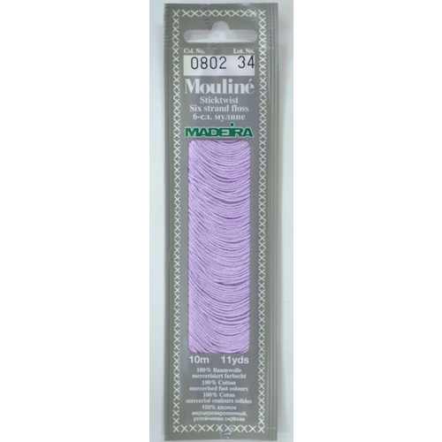 MADEIRA Mouline Colour 0802 Stranded Cotton Embroidery Floss 10m