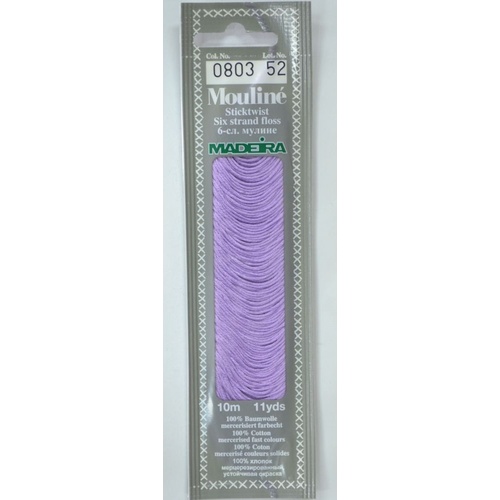 MADEIRA Mouline Colour 0803 Stranded Cotton Embroidery Floss 10m