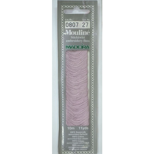 MADEIRA Mouline Colour 0807 Stranded Cotton Embroidery Floss 10m