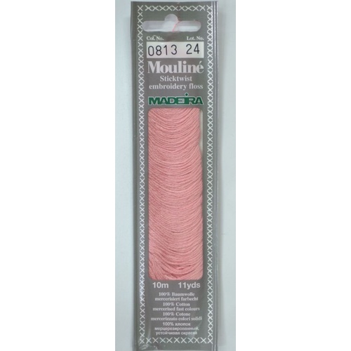 MADEIRA Mouline Colour 0813 Stranded Cotton Embroidery Floss 10m