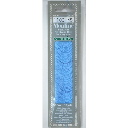 MADEIRA Mouline Colour 1103 Stranded Cotton Embroidery Floss 10m