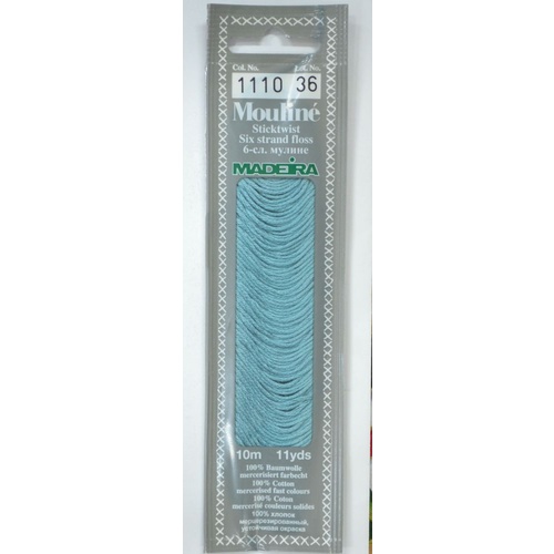 MADEIRA Mouline Colour 1110 Stranded Cotton Embroidery Floss 10m