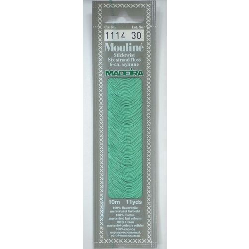 MADEIRA Mouline #1114 Stranded Cotton Embroidery Floss 10m