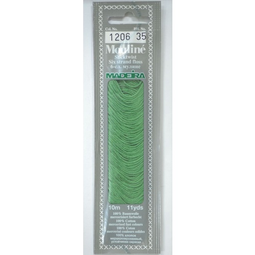 MADEIRA Mouline Colour 1206 Stranded Cotton Embroidery Floss 10m