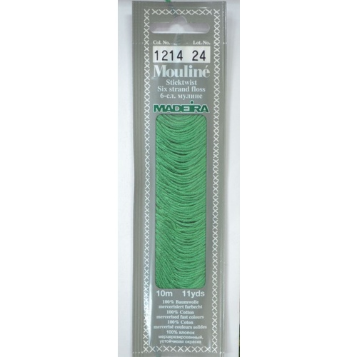 MADEIRA Mouline Colour 1214 Stranded Cotton Embroidery Floss 10m
