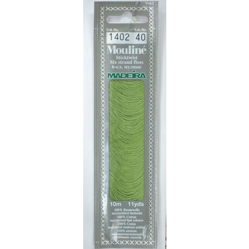 MADEIRA Mouline Colour 1402 Stranded Cotton Embroidery Floss 10m