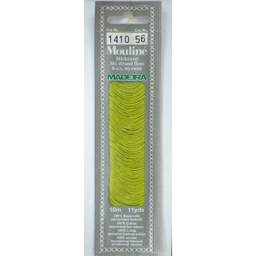 MADEIRA Mouline Colour 1410 Stranded Cotton Embroidery Floss 10m