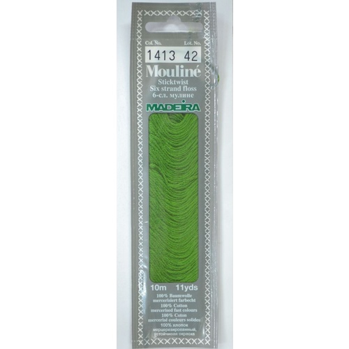 MADEIRA Mouline Colour 1413 Stranded Cotton Embroidery Floss 10m