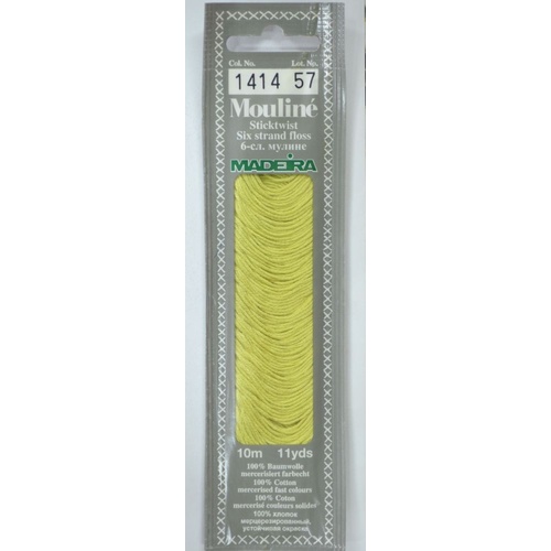 MADEIRA Mouline Colour 1414. Stranded Cotton Embroidery Floss 10m