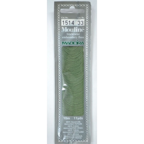 MADEIRA Mouline Colour 1514 Stranded Cotton Embroidery Floss 10m