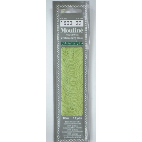 MADEIRA Mouline Colour 1603 Stranded Cotton Embroidery Floss 10m