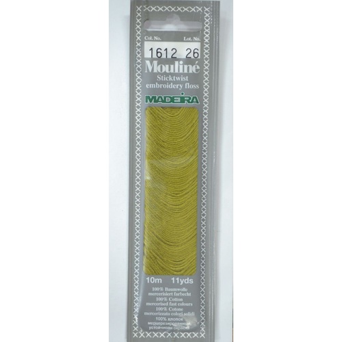 MADEIRA Mouline Colour 1612 Stranded Cotton Embroidery Floss 10m