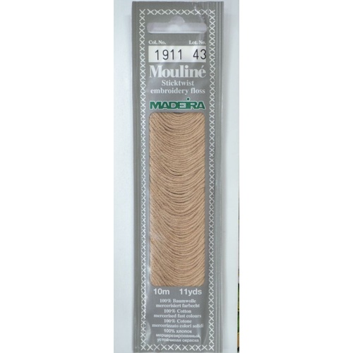 MADEIRA Mouline Colour 1911 Stranded Cotton Embroidery Floss 10m