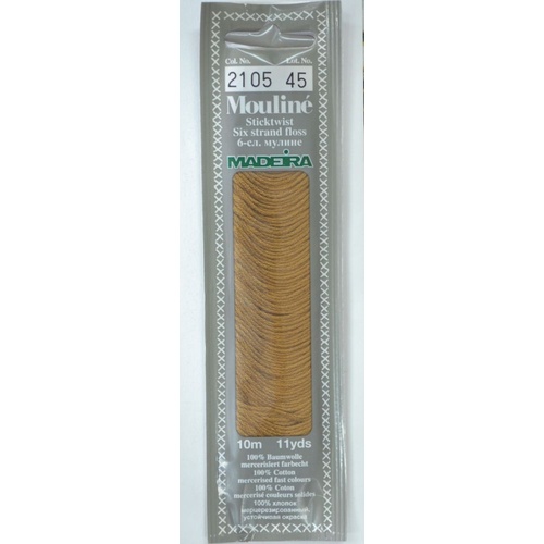 MADEIRA Mouline Colour 2105 Stranded Cotton Embroidery Floss 10m