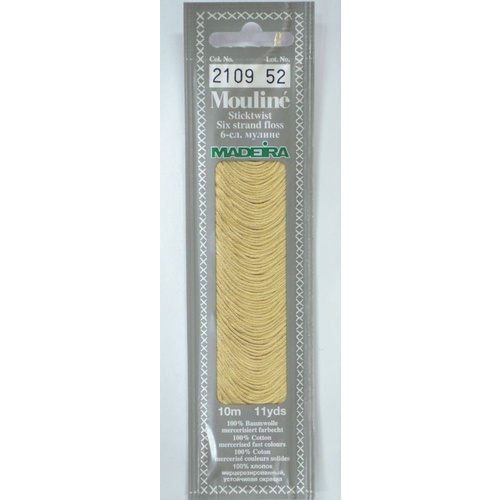 MADEIRA Mouline Colour 2109 Stranded Cotton Embroidery Floss 10m