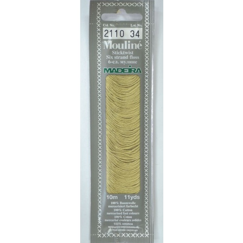 MADEIRA Mouline Colour 2110 Stranded Cotton Embroidery Floss 10m
