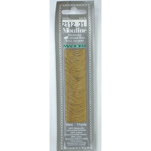 MADEIRA Mouline Colour 2112 Stranded Cotton Embroidery Floss 10m