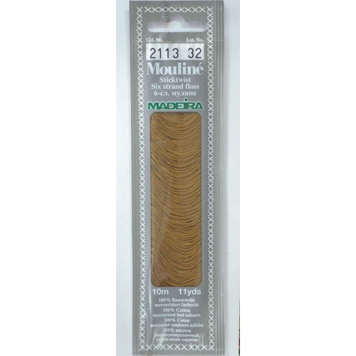 MADEIRA Mouline Colour 2113 Stranded Cotton Embroidery Floss 10m