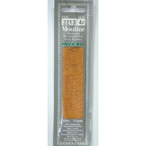 MADEIRA Mouline Colour 2213 Stranded Cotton Embroidery Floss 10m