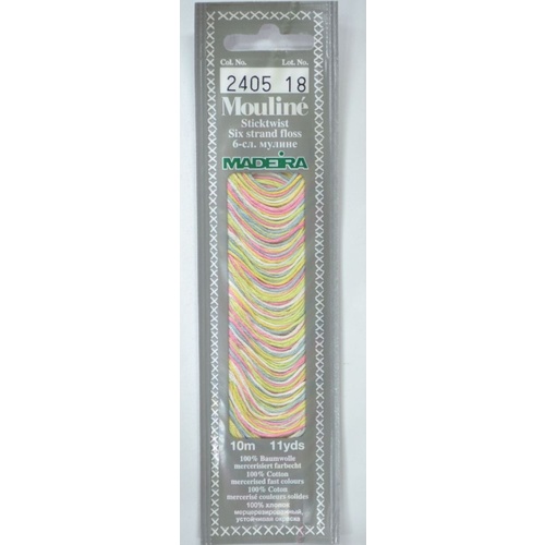 MADEIRA Mouline Colour 2405 Stranded Cotton Embroidery Floss 10m