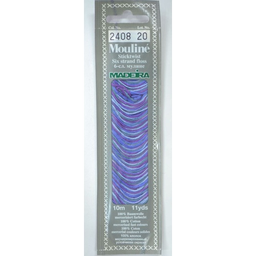 MADEIRA Mouline Colour 2408 Stranded Cotton Embroidery Floss 10m