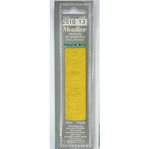 MADEIRA Mouline Colour 2510 Stranded Cotton Embroidery Floss 10m