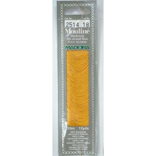 MADEIRA Mouline Colour 2514 Stranded Cotton Embroidery Floss 10m