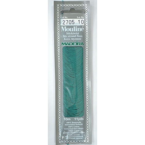 MADEIRA Mouline Colour 2705 Stranded Cotton Embroidery Floss 10m