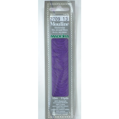 MADEIRA Mouline Colour 2709 Stranded Cotton Embroidery Floss 10m