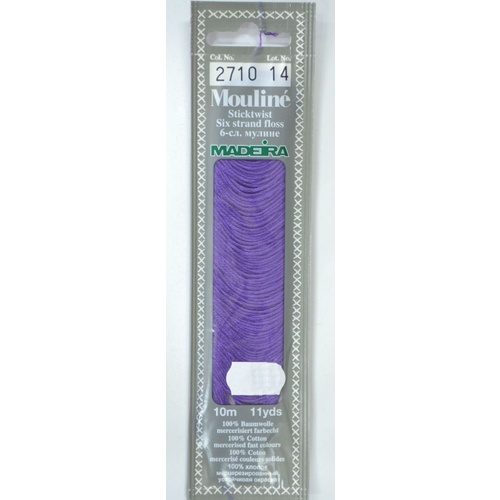 MADEIRA Mouline Colour 2710 Stranded Cotton Embroidery Floss 10m