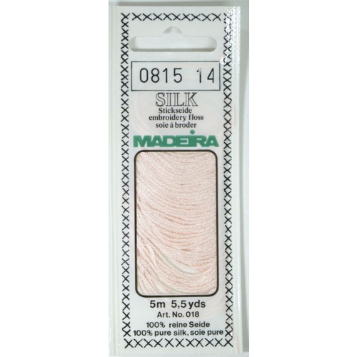 Madeira PURE SILK #0815 SKIN, 4-Strand Hand Embroidery Thread