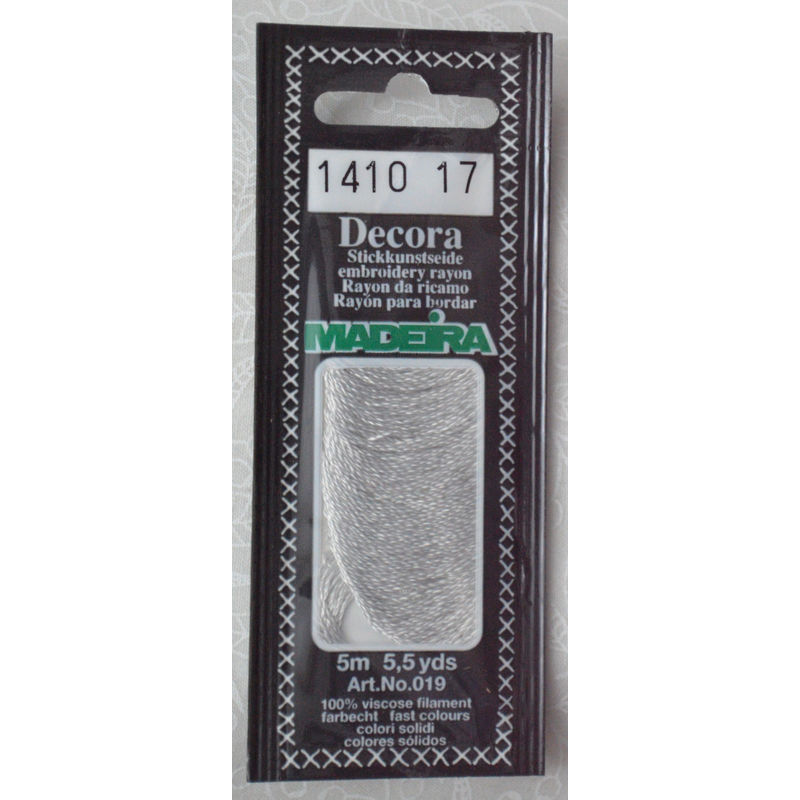 Madeira Decora Brilliant 4 Strand Rayon Hand Embroidery Floss, 5m Col 1410
