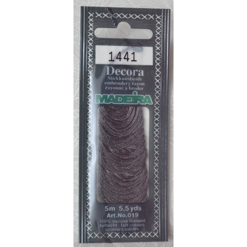 Madeira Decora Brilliant 4 Strand Rayon Hand Embroidery Floss, 5m Col 1441