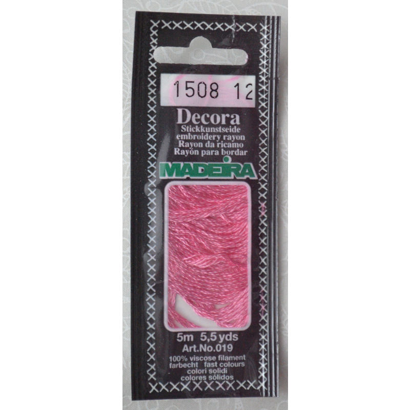 Madeira Decora Brilliant 4 Strand Rayon Hand Embroidery Floss, 5m Col 1508