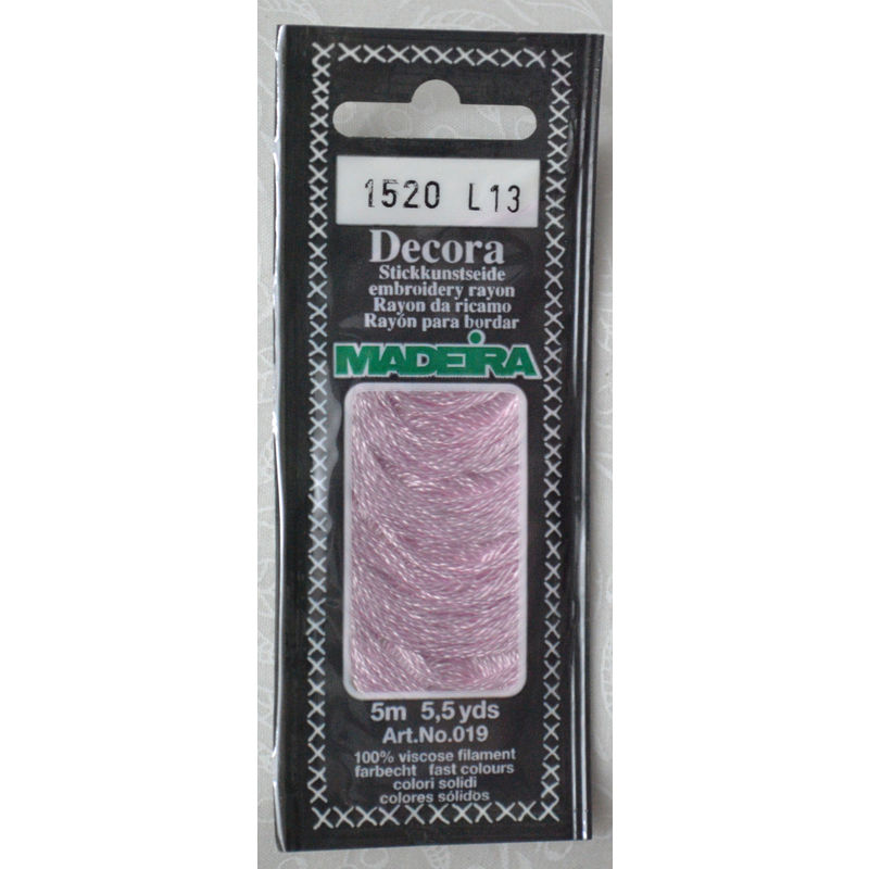 Madeira Decora Brilliant 4 Strand Rayon Hand Embroidery Floss, 5m Col 1520