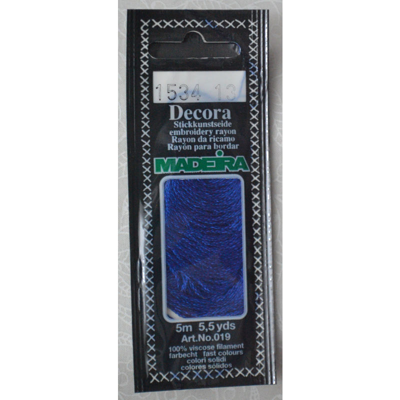 Madeira Decora Brilliant 4 Strand Rayon Hand Embroidery Floss, 5m Col 1534