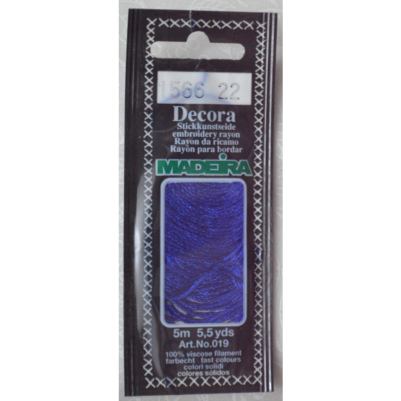 Madeira Decora Brilliant 4 Strand Rayon Hand Embroidery Floss, 5m Col 1566