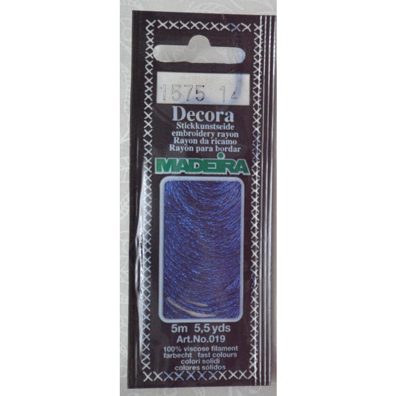 Madeira Decora Brilliant 4 Strand Rayon Hand Embroidery Floss, 5m Col 1575