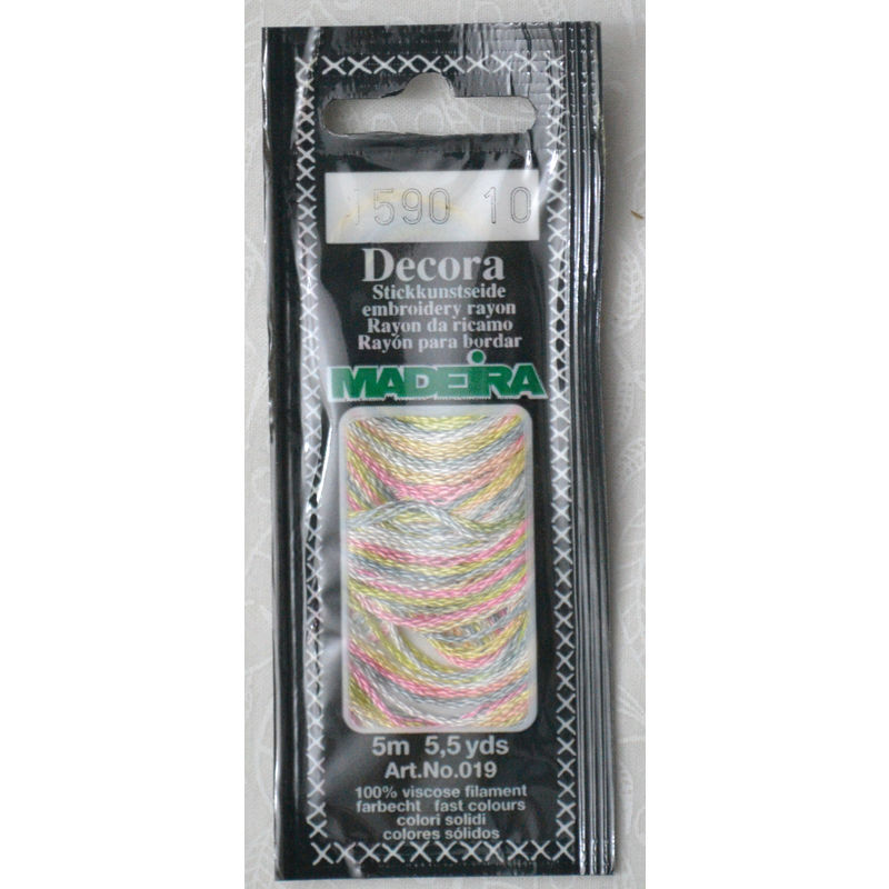 Madeira Decora Brilliant 4 Strand Rayon Hand Embroidery Floss, 5m Col 1590