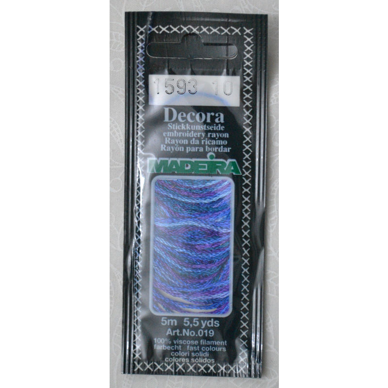 Madeira Decora Brilliant 4 Strand Rayon Hand Embroidery Floss, 5m Col 1593