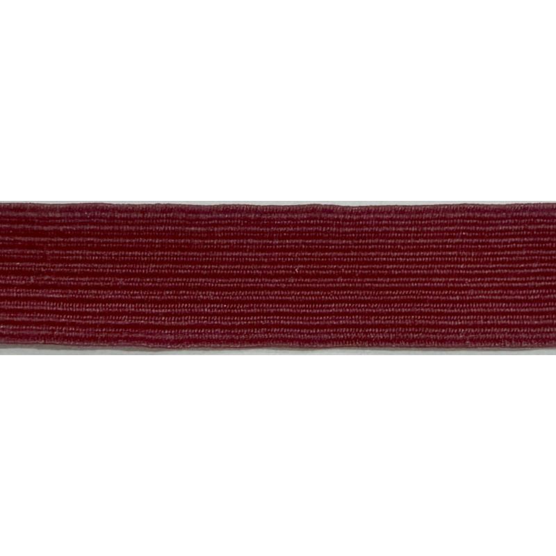 WINE 20mm Premium Braided Elastic, By the Metre
